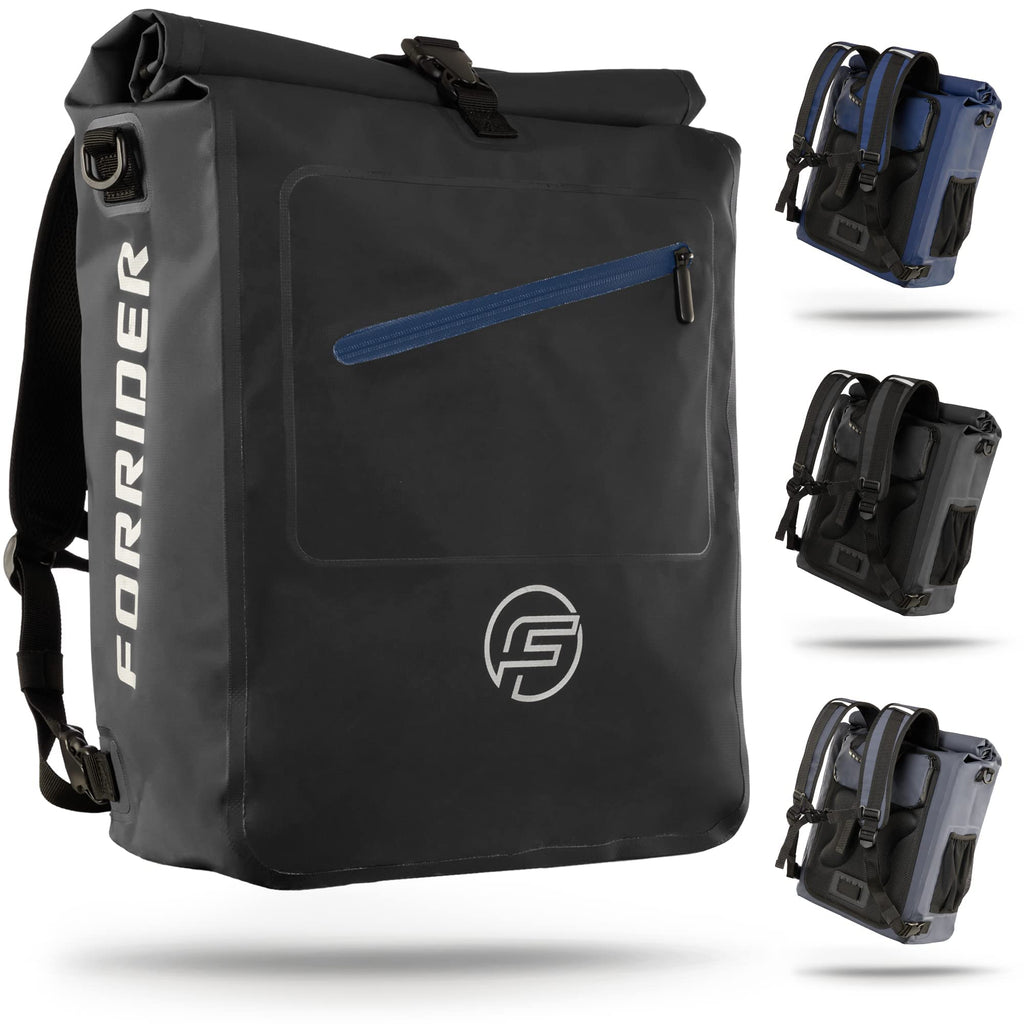 Forrider 3in1 Fahrradtasche für Gepäckträger mit Rucksack Wasserdicht –  Rebolet Outlet