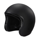 WESTT Vintage Jethelm Retro Motorradhelm für Roller, Moped, Mofa & Vespa Helm Herren Damen I ECE Zertifiziert I matt schwarz I Größe L