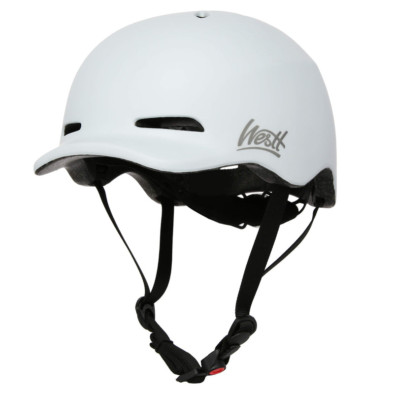 Westt Urban Apparel & Accessoriesv & woApparel & Accessoriesv & children bicycle helmet i skater helmet i bmx helmet i with light i breathable linner size (58-60cm) l white