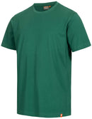 Nitras Motion Tex Light Work -T -Shirt - Short -sleeved shirt made of 100% cotton - for work - green - S