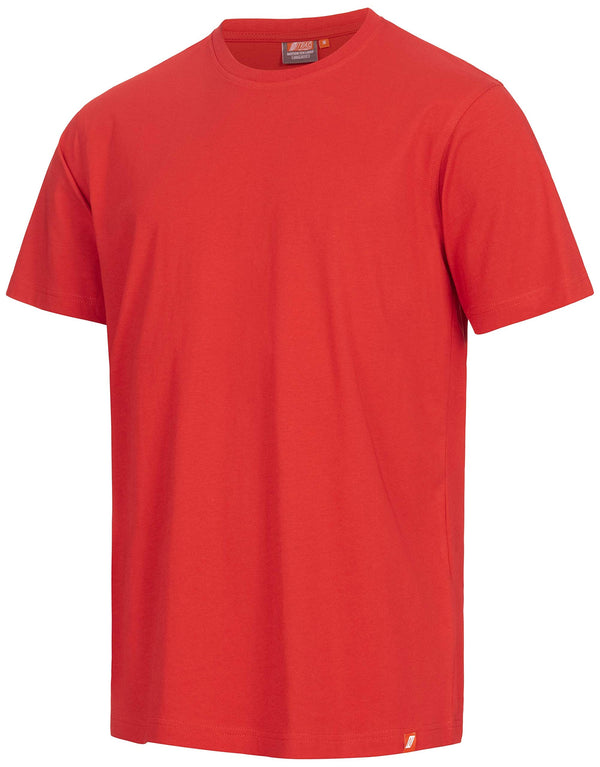 Nitras Motion Tex Light Work -T -Shirt - Short -sleeved shirt made of 100% cotton - for work - red - 2xL