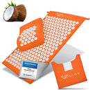 Wellax [The original] - acupressure mat with pillow - filled with 100% coconut fibers - solves tension & promotes circulation - Massage Matt with Acupressure pillow - excellent from comparison.org